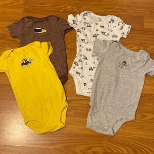 Set of 4 Carter’s One Piece size 24 months (CA)